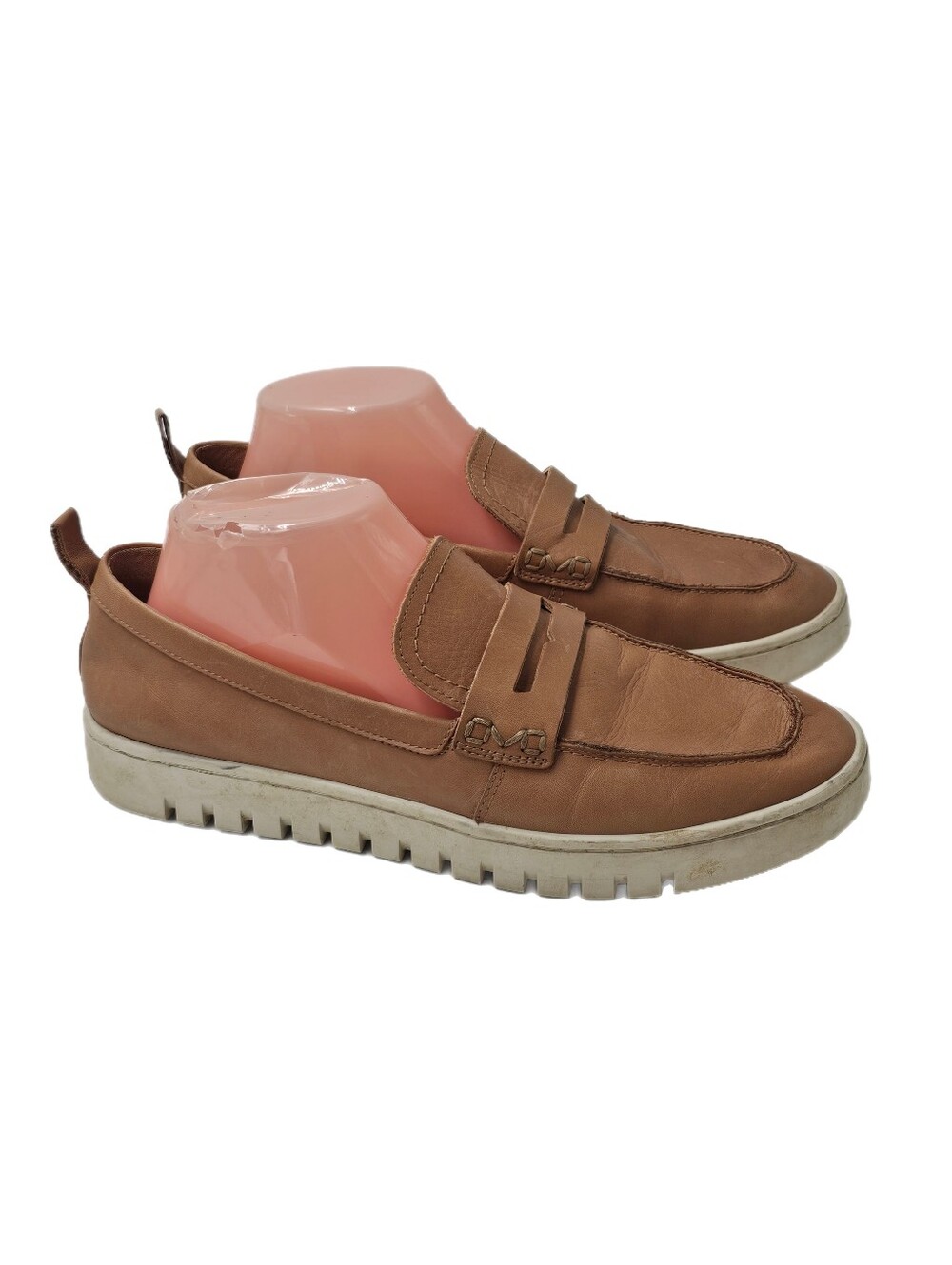 Vionic Uptown Loafer Camel Leather Packable Penny Loafers Womens Size 10 Comfort